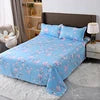Home Textile Microfiber Simple Polyester Printed Bed Sheet Set 300tc Eco-Friendly 1pc Wholesale Bedding Flat Sheet