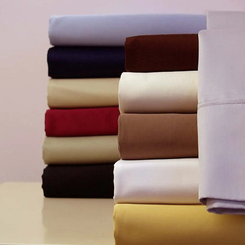 1000 Thread Count Premium 100% Egyptian Cotton 4 Piece Sheet Set Character Deep Pocket Luxurious Hotel Class Bedding Super Soft