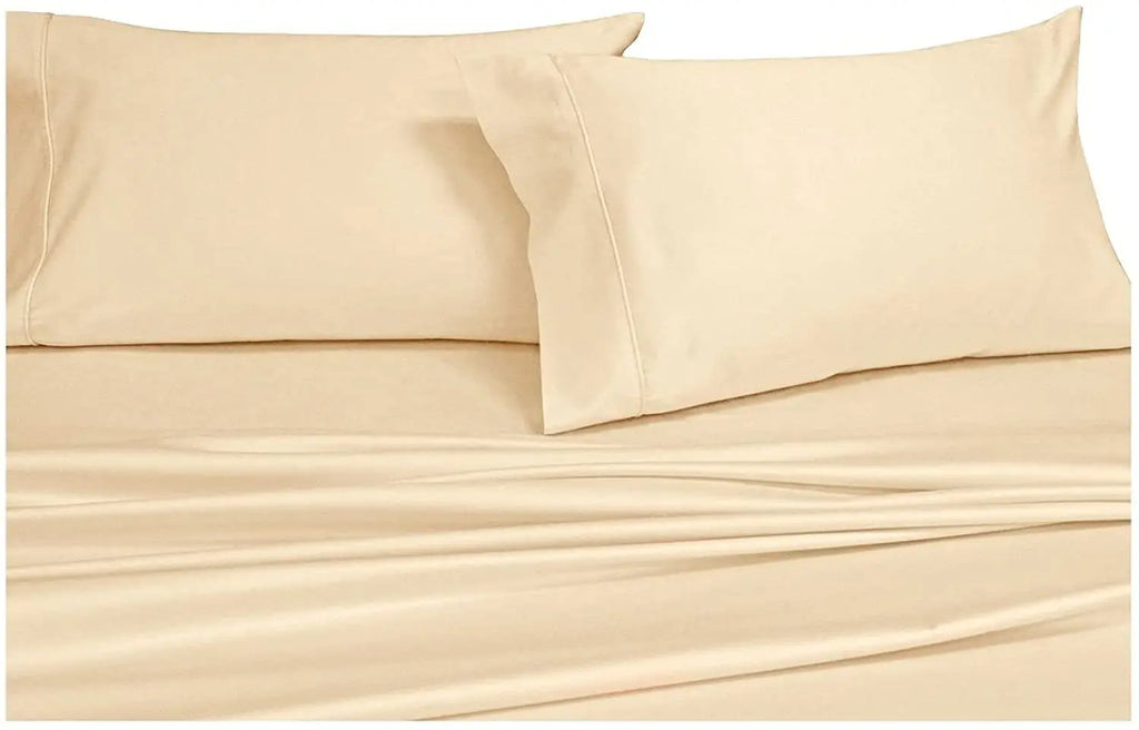 1000 Thread Count Premium 100% Egyptian Cotton 4 Piece Sheet Set Character Deep Pocket Luxurious Hotel Class Bedding Super Soft