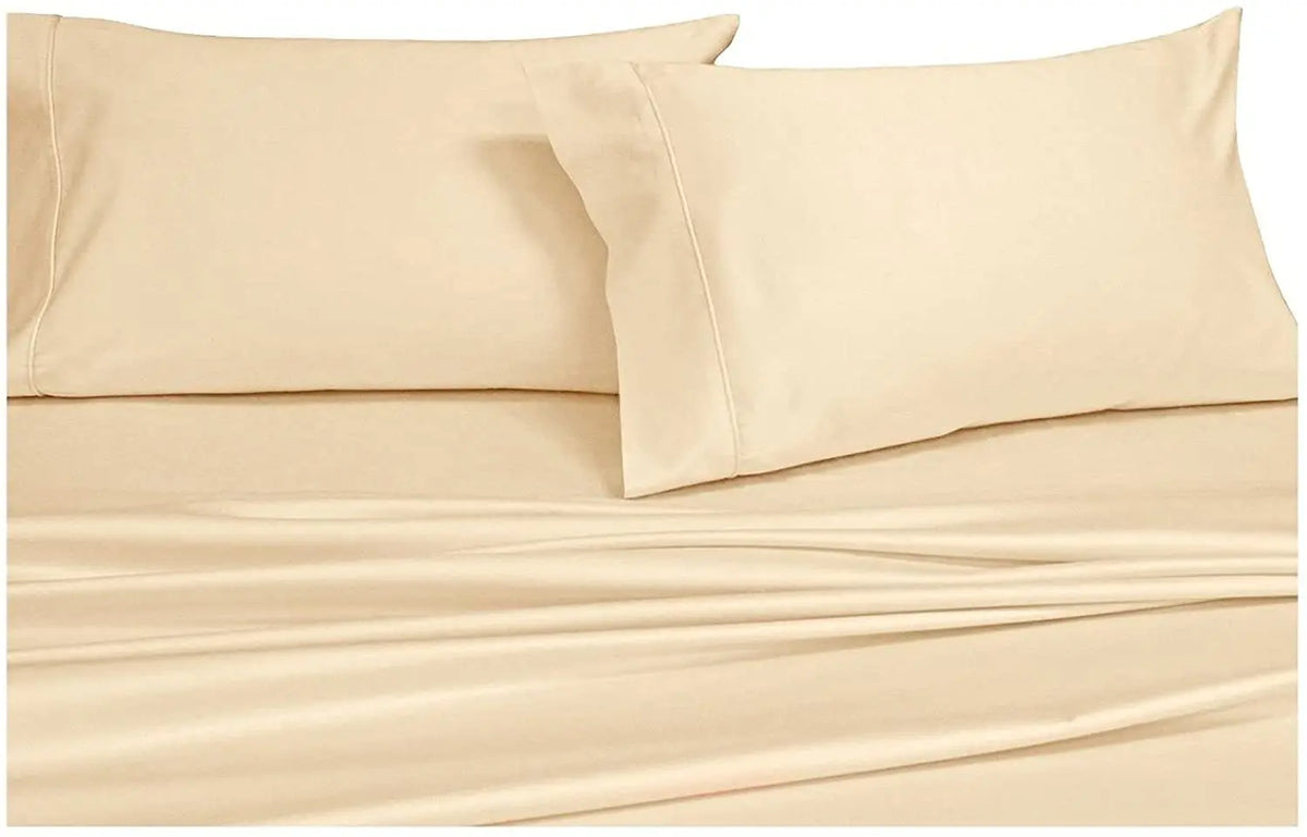 1000 Thread Count Premium 100% Egyptian Cotton 4 Piece Sheet Set Character Deep Pocket Luxurious Hotel Class Bedding Super Soft