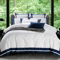 100% Organic Color Cotton Flat Sheet Custom Sizes Twin Full Queen King Wholesale Bed Sheet