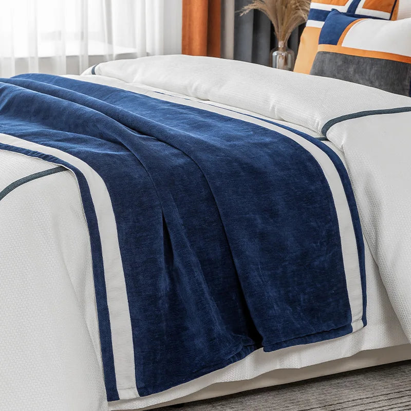 Bedding Set 10 Pieces Reversible Bed Set Bed in a Bag Queen with Duvet Cover Sheets Pillowcases & Shams Bed Runner