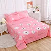 Home Textile Microfiber Simple Polyester Printed Bed Sheet Set 300tc Eco-Friendly 1pc Wholesale Bedding Flat Sheet