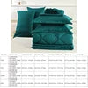 7-Piece Mattress Protector Cover Comforter and Pillowcases Flat Sheet Set Premium Bedding for Comfort and Relaxation
