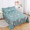 Home Textile Microfiber Simple Polyester Printed Bed Sheet Set 300tc Eco-Friendly 1pc Wholesale Bedding Flat Sheet