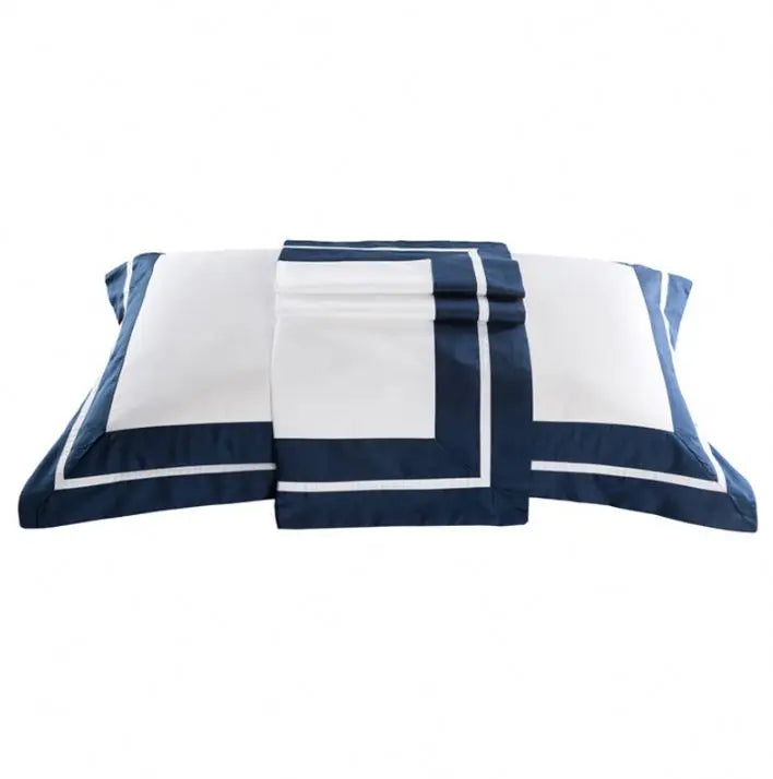 100% Organic Color Cotton Flat Sheet Custom Sizes Twin Full Queen King Wholesale Bed Sheet