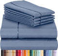 1000 Thread Count Premium 100% Egyptian Cotton 4 Piece Sheet Set Character Deep Pocket Luxurious Hotel Class Bedding Super Soft