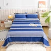 Home Textile Microfiber Simple Polyester Printed Bed Sheet Set 300tc Eco-Friendly 1pc Wholesale Bedding Flat Sheet