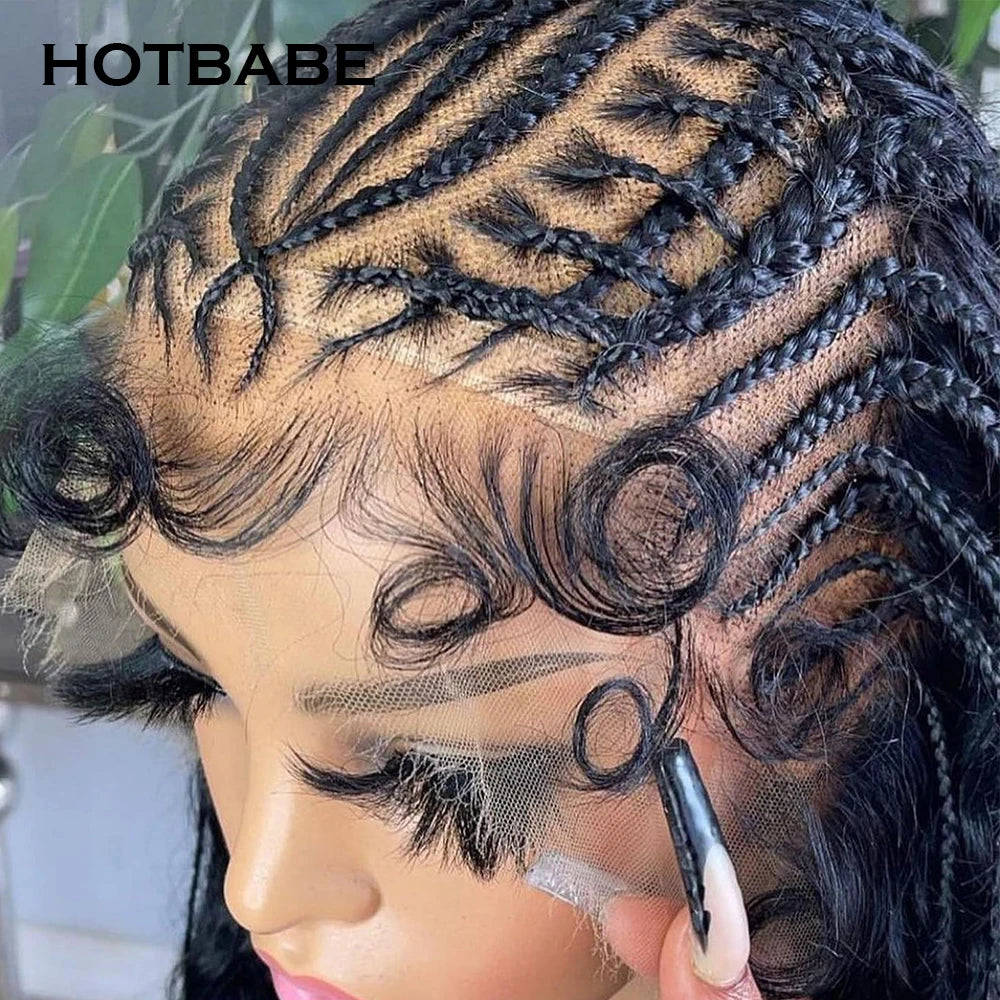 Full Lace Human Hair Wigs Deep Curly 13x6 HD Lace Frontal Wigs Brazilian Lace Front Human Hair Wigs Pre Plucked With Baby Hair