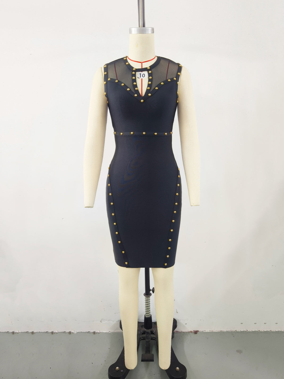 Amazon Women's Summer High Sense Pearl Elastic Bandage dress Factory Wholesale Women dresses