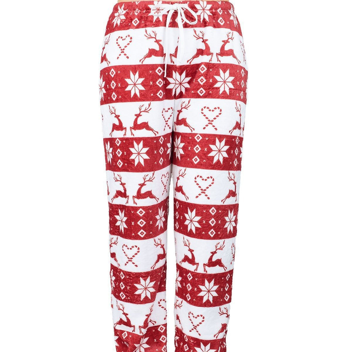 2023 European and American Amazon temu popular autumn and winter New Christmas printed pants casual home pants plus size women's clothing