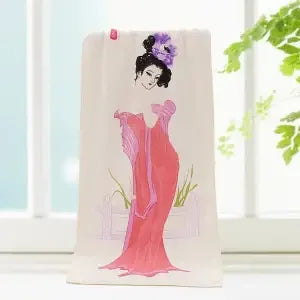 Cartoon Towels Temperature Change Color Change Trickster Joke Magic Towel Creative Gifts
