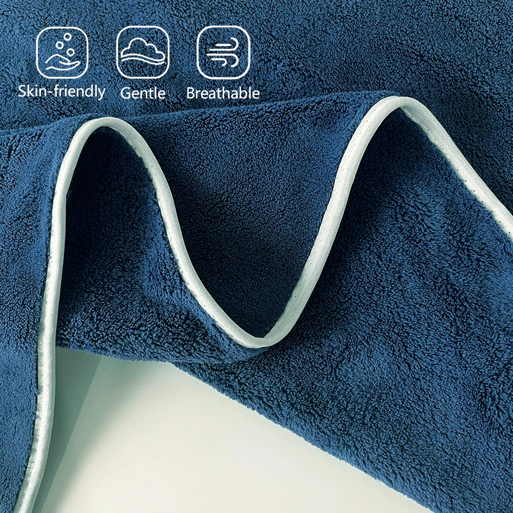 Luxurious Style Bath Towel and towel, Very Absorbent, Not Easy to Shed And Fade, Essentials, Suitable for Family And Friends