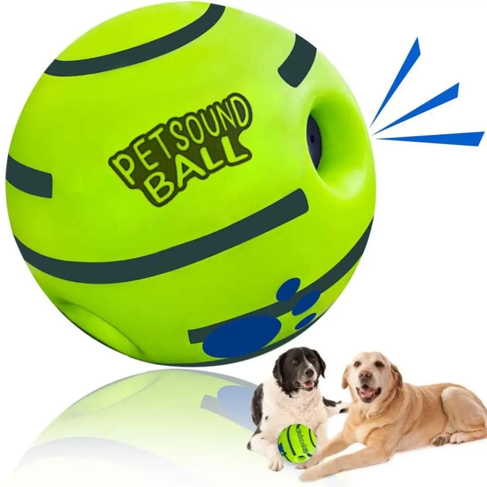 Pet Supplies Durable Dog Ball Interactive Bite-resistant Squeaky Dog Fun Sounds Wear-resistant Puppy Wrestling Pets Play