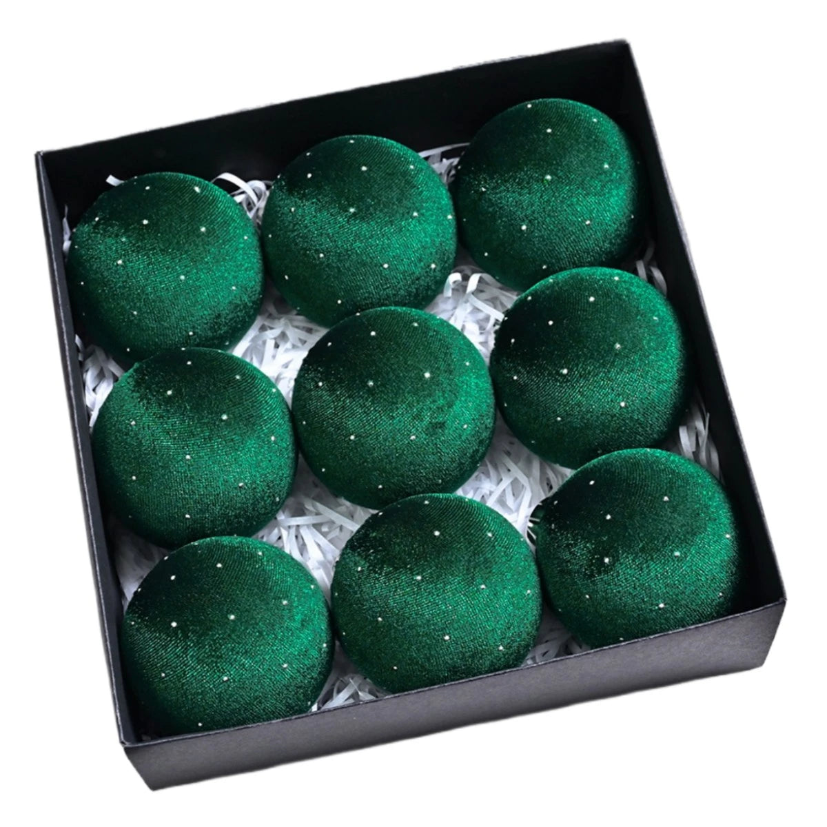 Christmas Ball Xmas Tree DIY Ornaments Holiday Party Decorations Christmas Tree Baubles 8CM Hanging Ornaments Decor