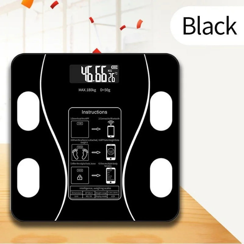 Smart Body Fat Scale Accurate Fat Rate Monitor Body Changes Home Health Detector Good Helper For Slimming And Shaping