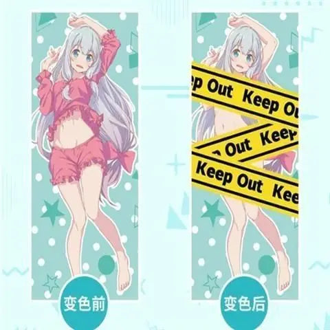 Cartoon Towels Temperature Change Color Change Trickster Joke Magic Towel Creative Gifts