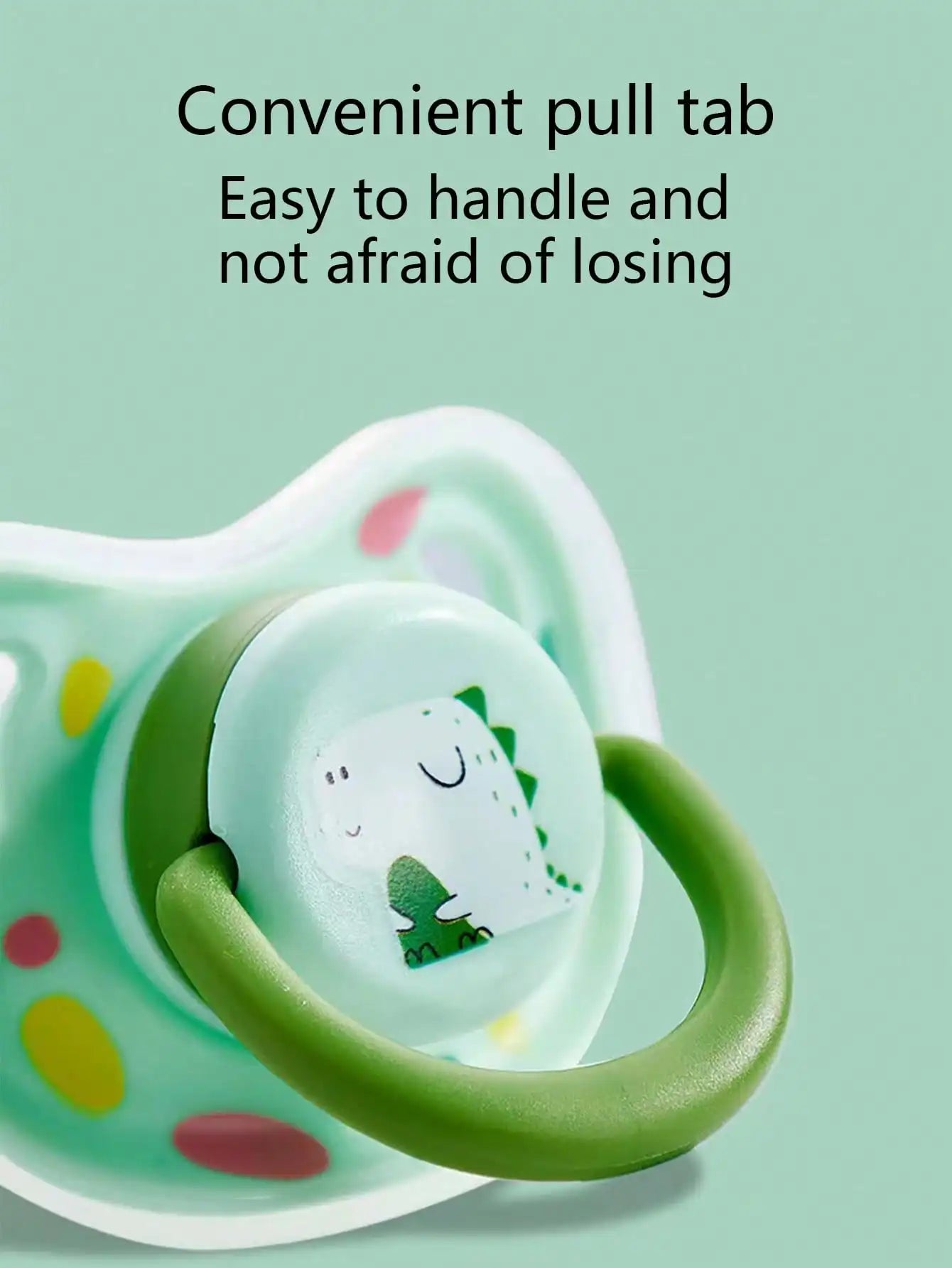 1 pet silicone pacifier, pet pacifier, chewing toy, food grade silicone pet supplies