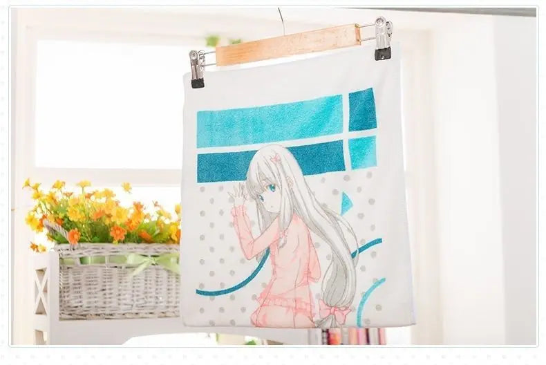 Cartoon Towels Temperature Change Color Change Trickster Joke Magic Towel Creative Gifts