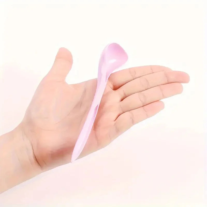 3pcs Plastic Pet Food Scoop, Non-Battery Various Colors Cat Feeding Scoop, Durable Pet Care Supplies