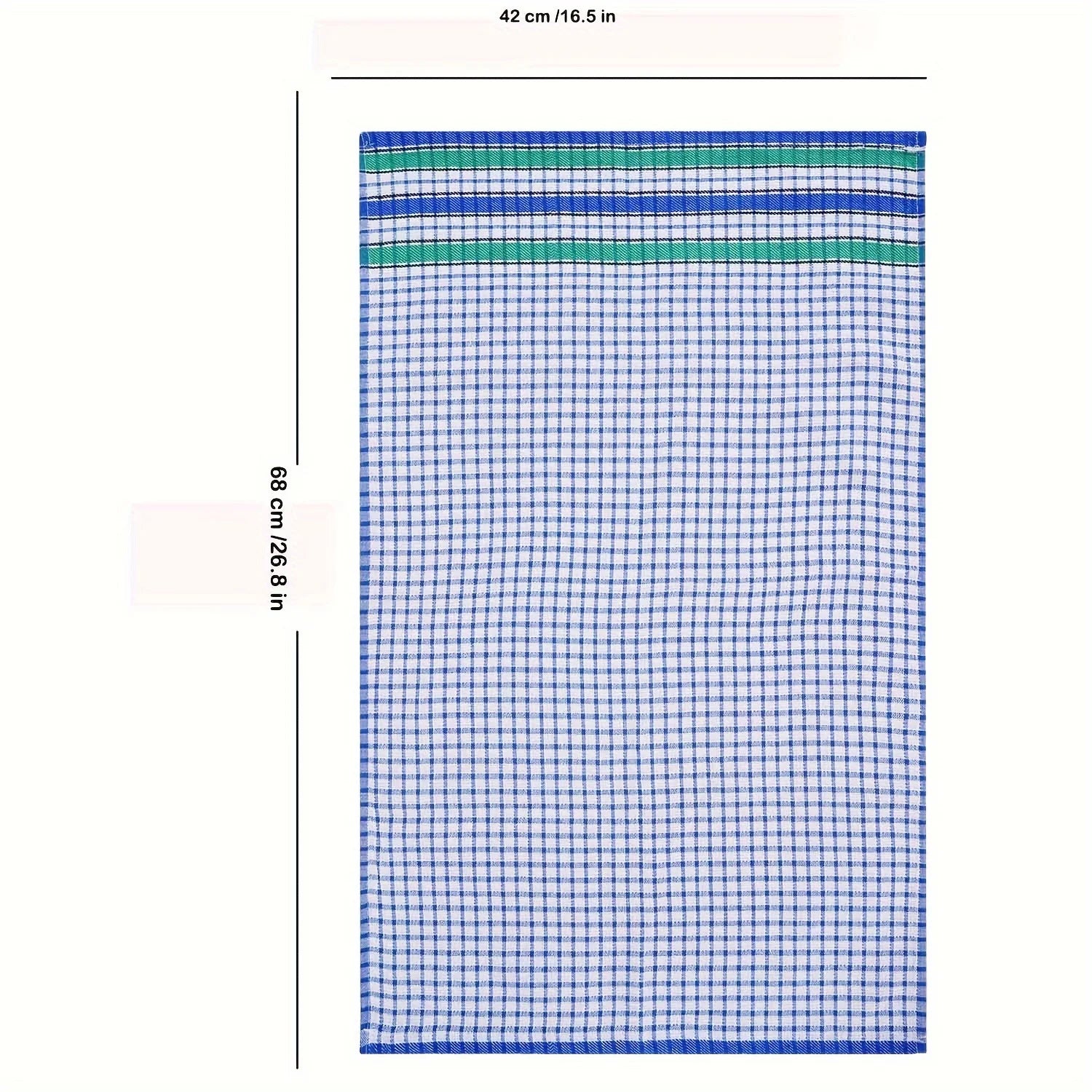 Large Kitchen Dish Towels Absorbent Cotton Kitchen Towels Quick-Dry Cleaning Cloths Colorful Tea Towel for Washing Drying Dishes
