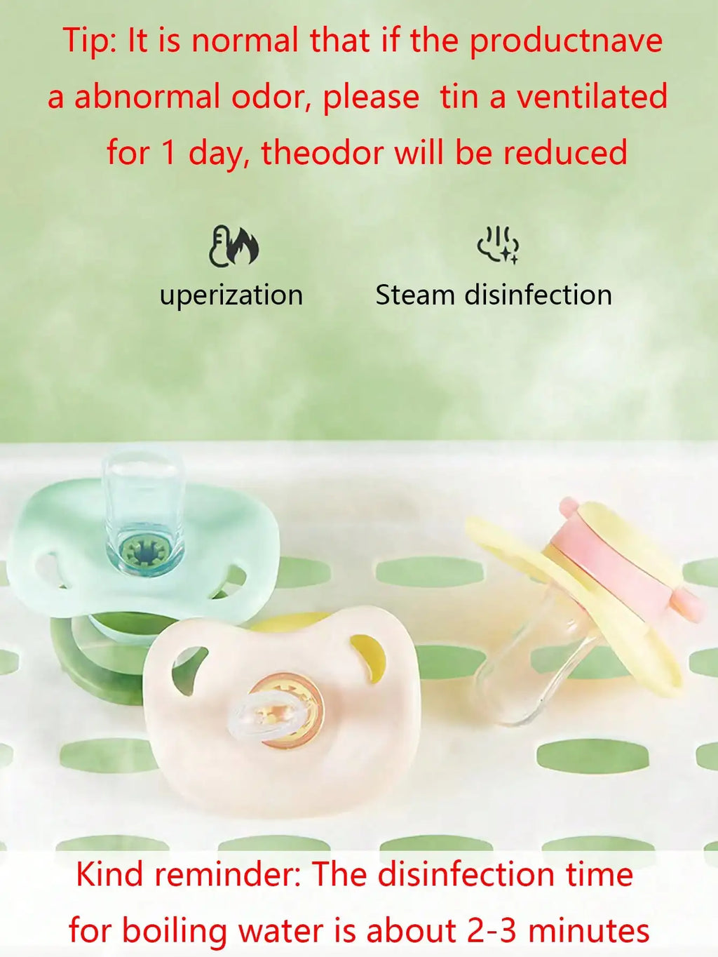 1 pet silicone pacifier, pet pacifier, chewing toy, food grade silicone pet supplies