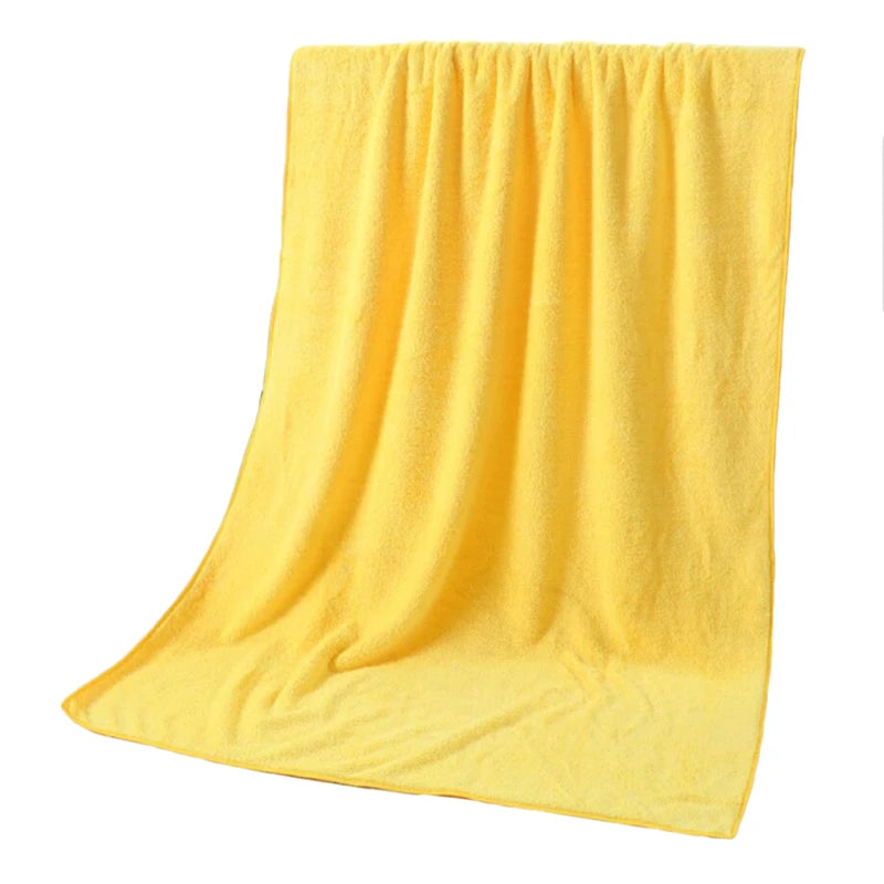 Towel Bathroom Men Women Soft Terry Gift For Adults Super Absorbent Cloth For Home  Solid ColorSkin Friendly Towel