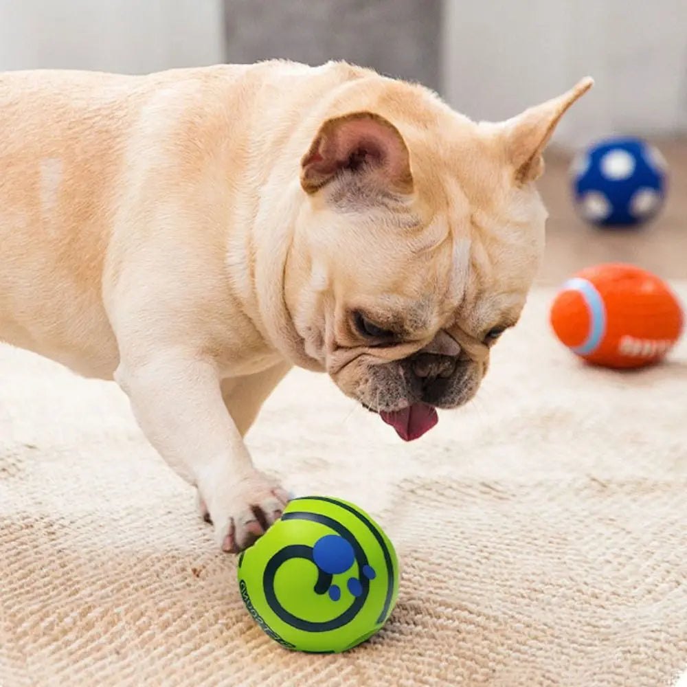 Pet Supplies Durable Dog Ball Interactive Bite-resistant Squeaky Dog Fun Sounds Wear-resistant Puppy Wrestling Pets Play