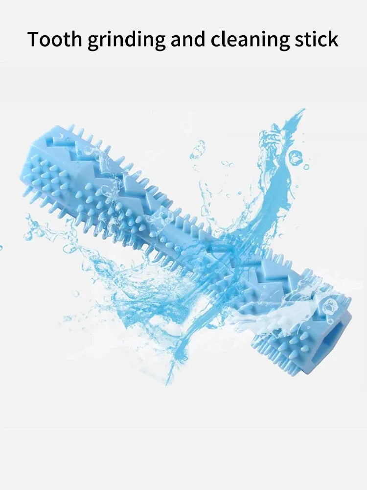1PC Pet Supplies Dog Chew Toy Pet Chew Leaky Toy TPR Material Dog Toothbrush Grinding Teeth Cleaning Stick