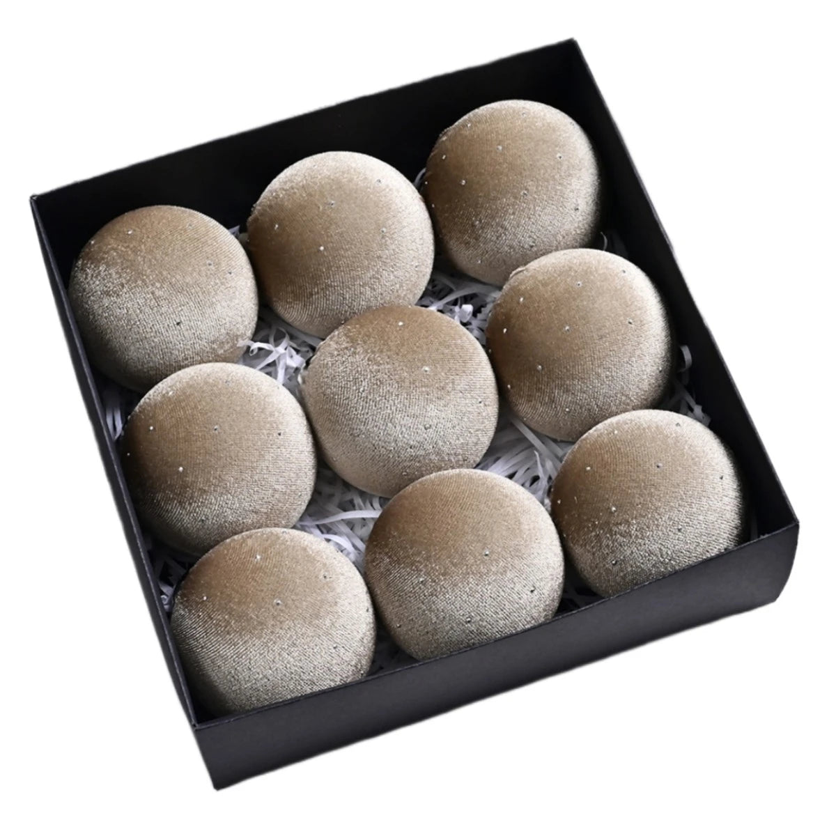 Christmas Ball Xmas Tree DIY Ornaments Holiday Party Decorations Christmas Tree Baubles 8CM Hanging Ornaments Decor