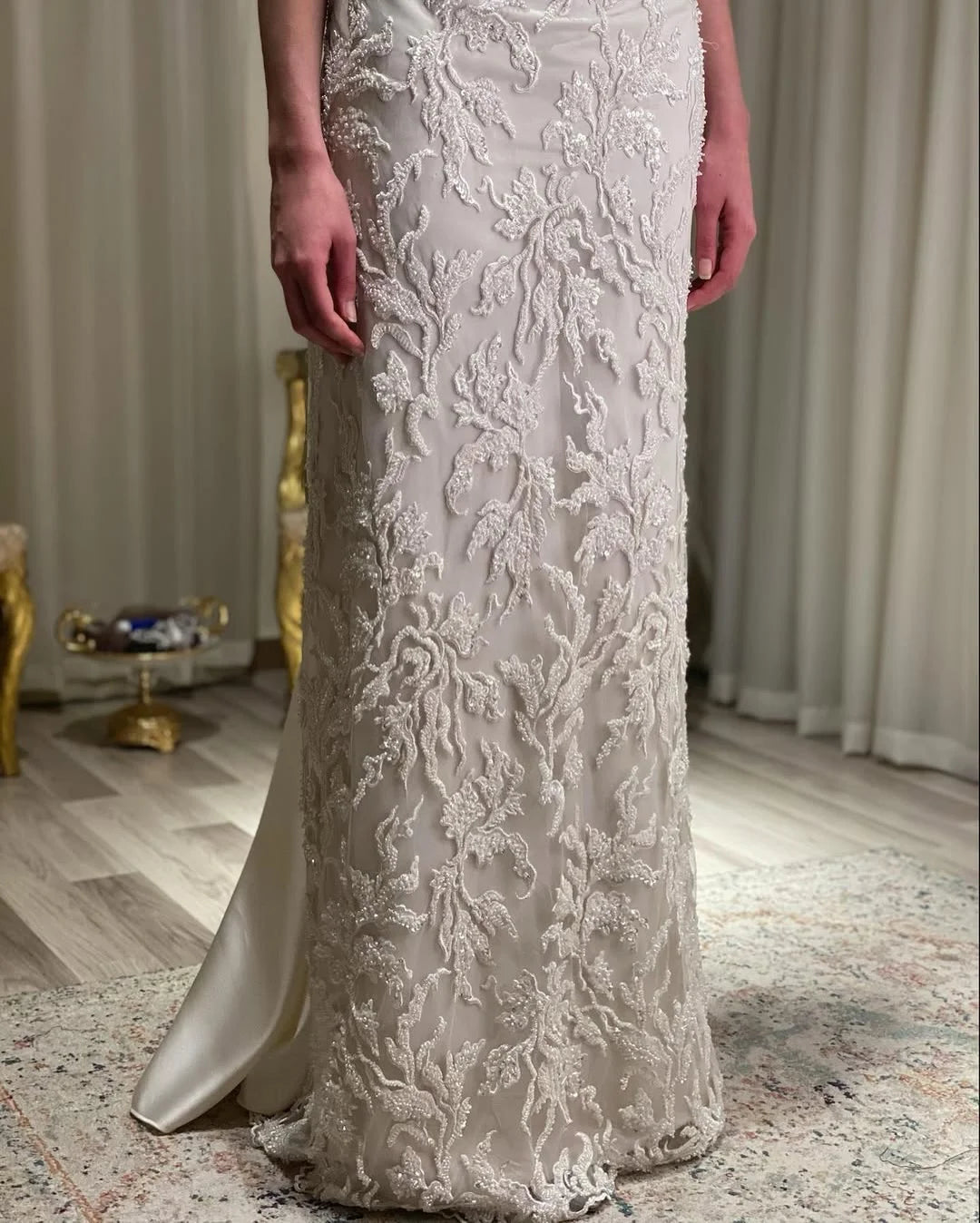 Dubai Saudi Women's Wedding Party attire Evening Dresses Strapless Sequins Backless Customized dresses in liquidation free ship