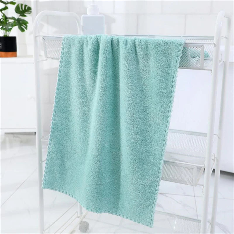 Towel Bathroom Men Women Soft Terry Gift For Adults Super Absorbent Cloth For Home  Solid ColorSkin Friendly Towel