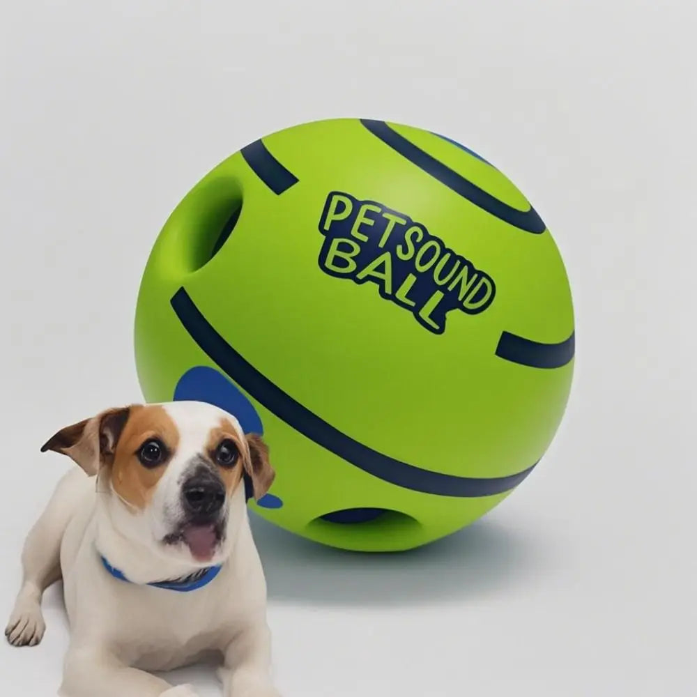 Pet Supplies Durable Dog Ball Interactive Bite-resistant Squeaky Dog Fun Sounds Wear-resistant Puppy Wrestling Pets Play