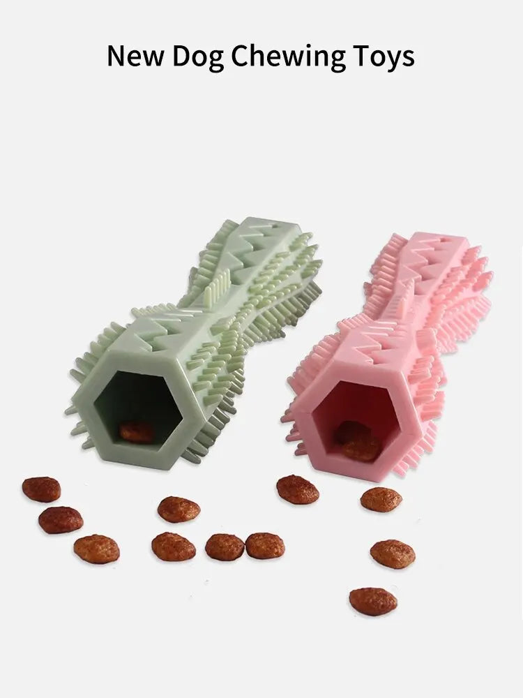 1PC Pet Supplies Dog Chew Toy Pet Chew Leaky Toy TPR Material Dog Toothbrush Grinding Teeth Cleaning Stick