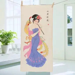 Cartoon Towels Temperature Change Color Change Trickster Joke Magic Towel Creative Gifts