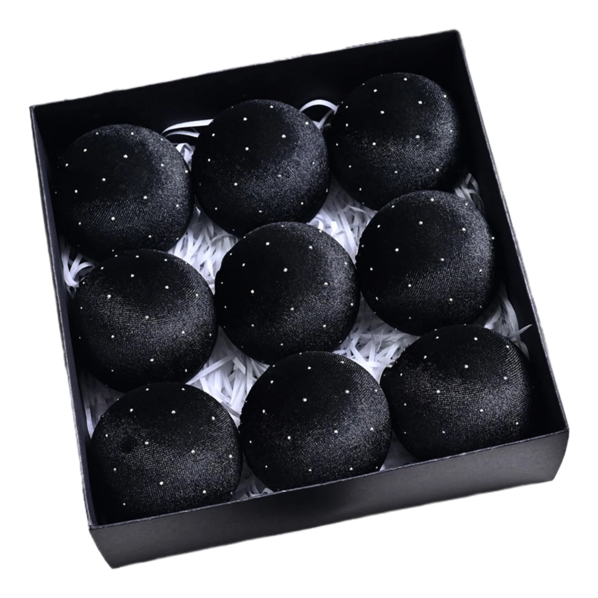 Christmas Ball Xmas Tree DIY Ornaments Holiday Party Decorations Christmas Tree Baubles 8CM Hanging Ornaments Decor