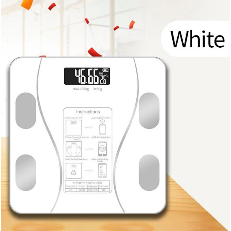 Smart Body Fat Scale Accurate Fat Rate Monitor Body Changes Home Health Detector Good Helper For Slimming And Shaping