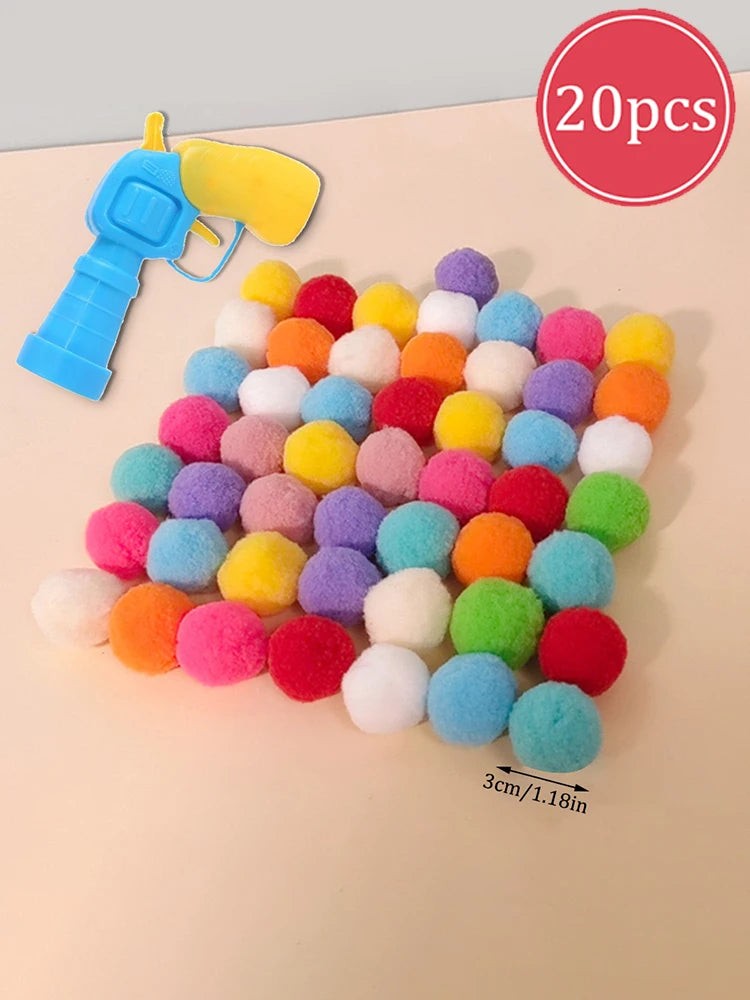 Pet Supplies Cat Toys Interactive Cat Self-Entertainment Toy Gun Cat Toy Launcher Gun Cat and Dog Supplies