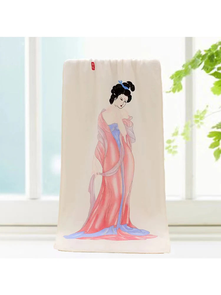 Cartoon Towels Temperature Change Color Change Trickster Joke Magic Towel Creative Gifts