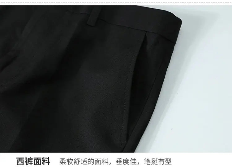 Men's suit for young and middle-aged business, casual, fashionable and stylish, stand-up collar single, Korean version of Zhongs