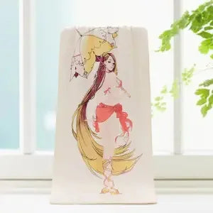 Cartoon Towels Temperature Change Color Change Trickster Joke Magic Towel Creative Gifts
