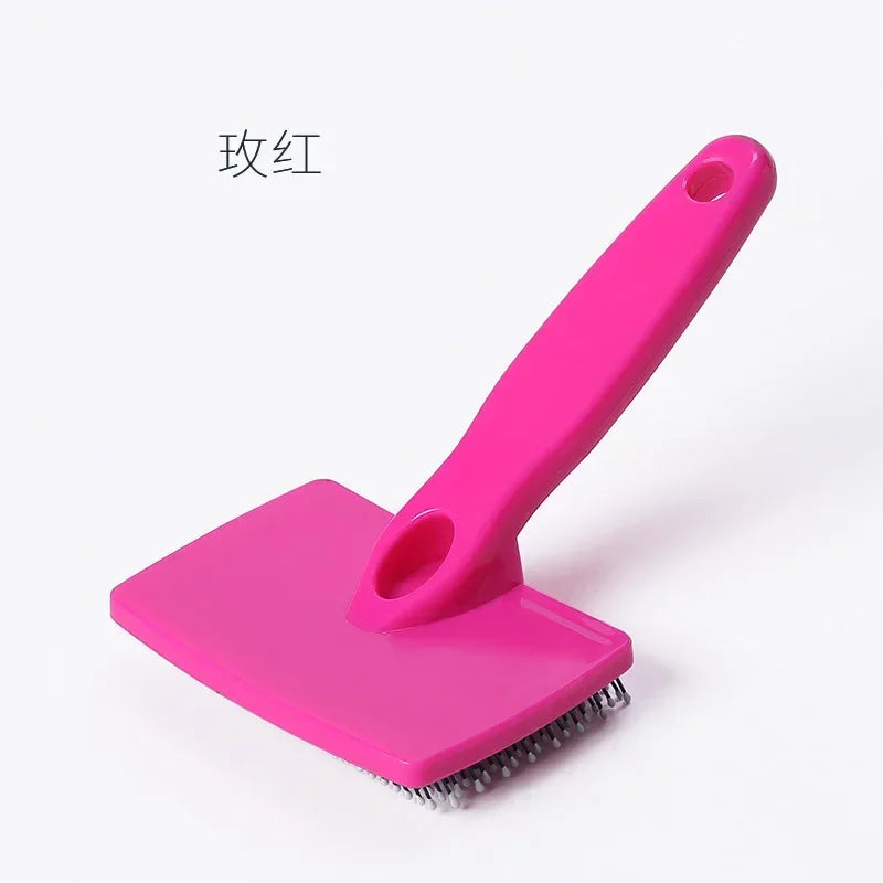 Pet Grooming Dog Supplies, Pet Hair Remover Brush, Cats Fur Cleaning, Stainless Non - Slip, Flea Chihuahua, Needle Combs Massage