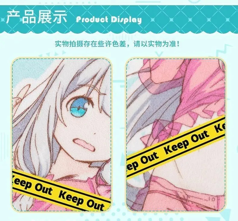 Cartoon Towels Temperature Change Color Change Trickster Joke Magic Towel Creative Gifts