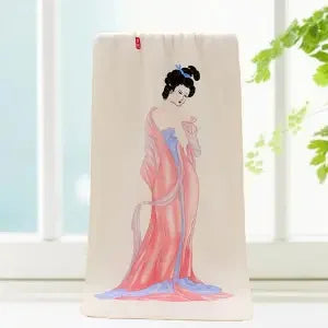 Cartoon Towels Temperature Change Color Change Trickster Joke Magic Towel Creative Gifts
