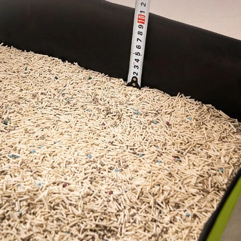 Easy To Clean Waterproof Portable Cat Litter Box Oxford Reusable Cat Toilet Tray Folding Pet Garbage Bin for Cats and Dogs