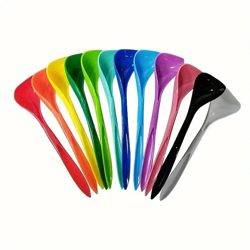 3pcs Plastic Pet Food Scoop, Non-Battery Various Colors Cat Feeding Scoop, Durable Pet Care Supplies