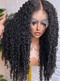 Natural Color 13x6 hd Lace Frontal Wig Water Wave Curly 13x4 Lace Human Hair Preplucked Brazilian Hair Wigs Afro for Women