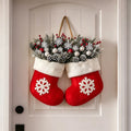 Christmas Glove Wreath,Christmas Wreath for Front Door Artificial Wreath, Christmas Wreath, Christmas Decoration, Christmas Tree
