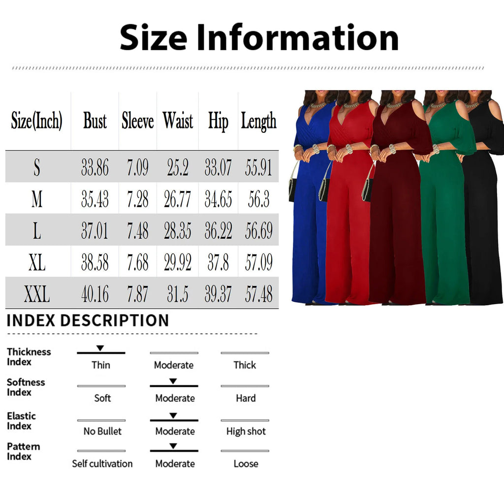 Jumpsuit Summer Pure Color Women Sexy Deep V Neck Short Sleeve Rompers Fashion Slim Fit Lace Up Elegant Female Wide Leg Jumpsuit