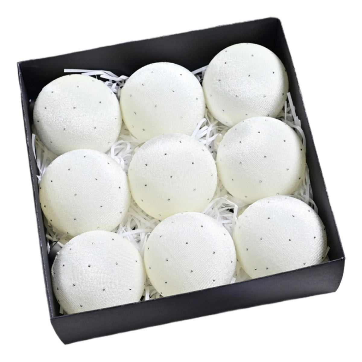 Christmas Ball Xmas Tree DIY Ornaments Holiday Party Decorations Christmas Tree Baubles 8CM Hanging Ornaments Decor